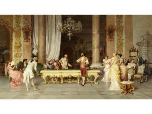 A Game Of Billiards by Francesco Beda
