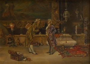 Les Gentilshommes Amateurs D'art by Giulio Beda