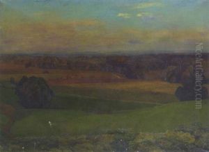 Voralpenlandschaft by Giulio Beda