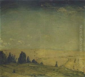 Voralpenlandschaft by Giulio Beda