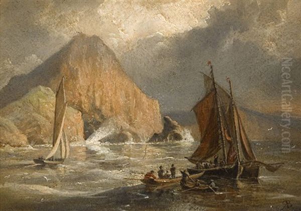 Views Of The Skellig Islands (a Pair) - view 1