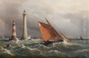 The Old And The New, The Eddystone Lighthouse, Plymouth