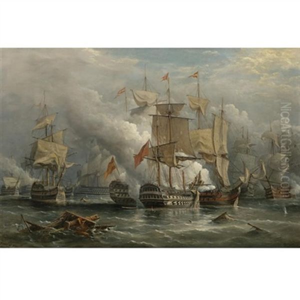 The Battle Of St. Vincent - view 1