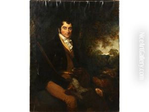 Portrait Of A Gentleman, Said To Be Henry Woodgate Of Spring Grove (1771 -1818), Three-quarter-length, With A Gun And Dog