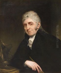 Portrait Of Joseph Nollekens, R.a by Sir William Beechey