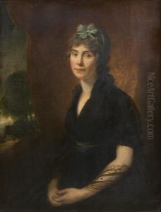 Portrait De Femme Au Noeud Vert Portrait De Femme Au Noeud Vert