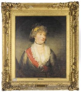 Portrait Of Charlotte Princess Royal (charlotte Prinzessin Von Grossbritannien Und Irland) by Sir William Beechey