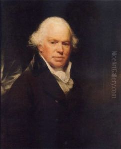 Portrait Of Richard Cox In A Brown Coat And A White Cravat