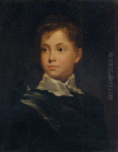 Portrait Of A Boy In Van Dyck Costume