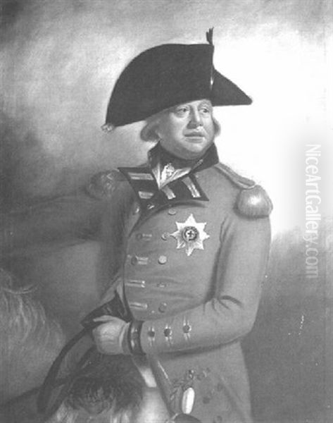 Portrait Of King George Iii Dressed In Uniform - view 1