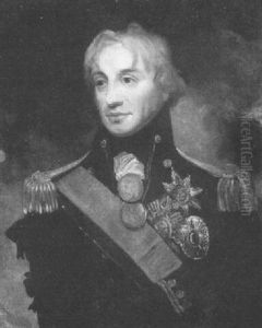 Portrait Of Lord Nelson by Sir William Beechey
