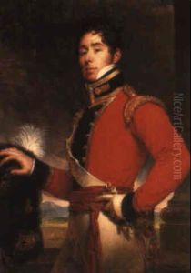 Portrait Of Viscount Hill, Standing Three-quarter Length Portrait Of Viscount Hill, Standing Three-quarter Length