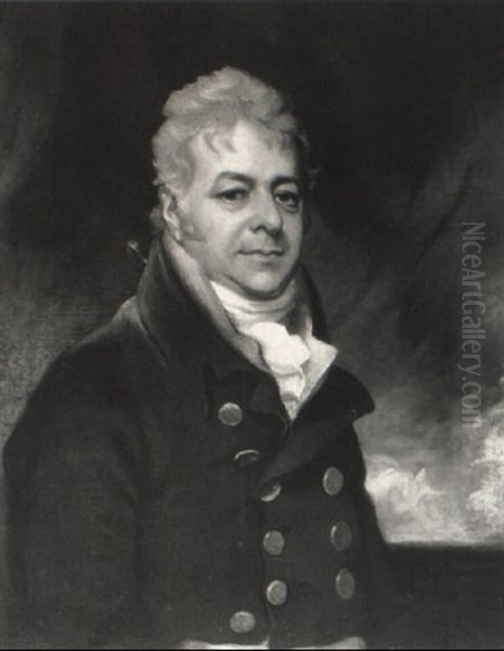 Portrait Of Thomas Turner In A Navy Coat - view 1