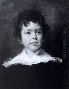Young Boy With Lace Collar thumbnail