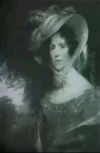 Portrait Of Lady Naylor by Sir William Beechey