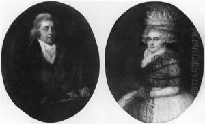 Portraits Of Mr. G. Fitzwilliam & Of His Wife by Sir William Beechey