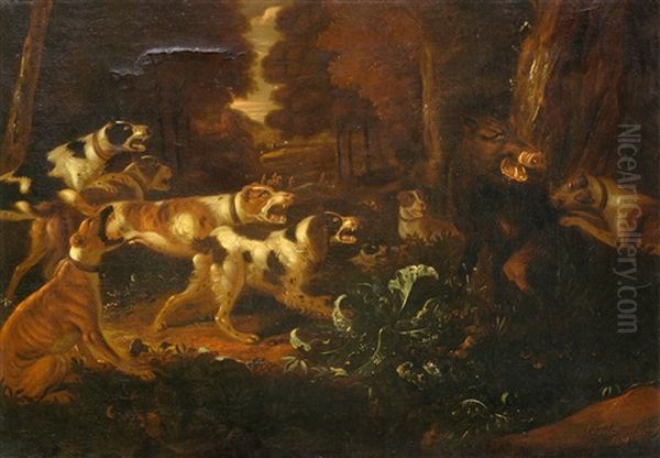 The Boar Hunt - view 1
