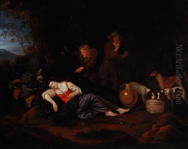 Sleeping Woman - view 1