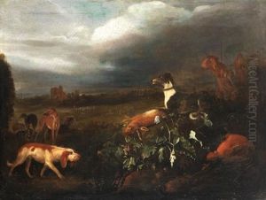 Auf Der Jagd by Adriaen Cornelisz Beeldemaker