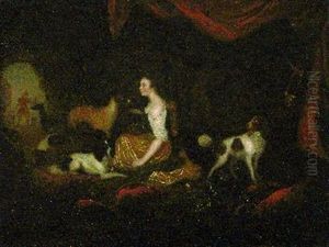 Diana Im Bade by Adriaen Cornelisz Beeldemaker