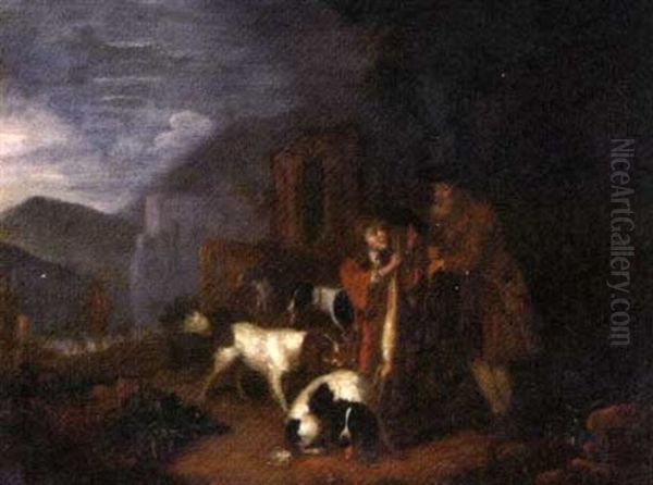 Returning From The Hunt - view 1