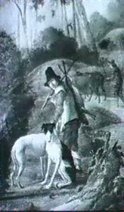 A Huntsman With His Hounds