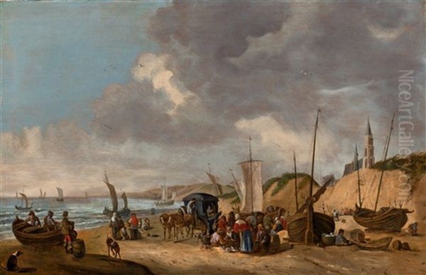 Coastal Landscape Of Scheveningen - view 1