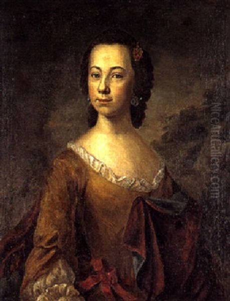 Portraet Af En Ung Pige Pa 16. Ar. Datter Af Von Bulow Vicekommandant I Nyborg - view 1