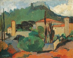 Sudliche Stadt by Gaston De Beer