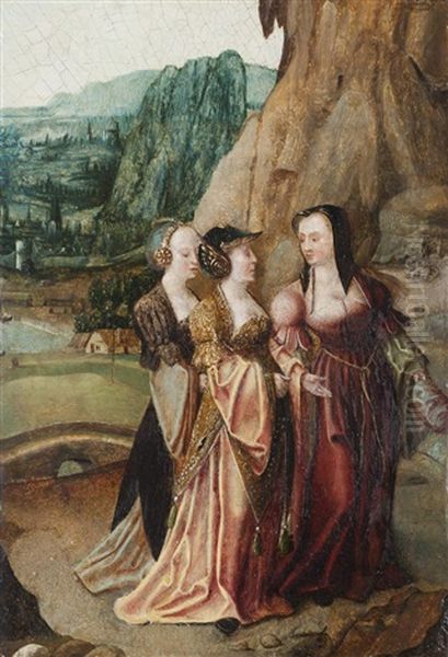 Les Trois Marie Au Tombeau - view 1