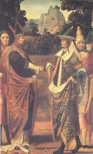 La Rencontre Entre L'ancien Et Le Nouveau Testament by Jan de Beer