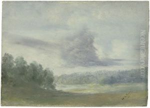 Motiv Aus Russland: Sommerliche Waldlandschaft Mit See by Wilhelm Amandus Beer