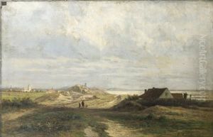 Paysage Des Flandres by Euphrosine Beernaert