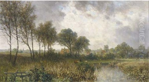 A Pond In A Meadow - view 1