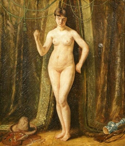 Nude Woman In Interior - view 1