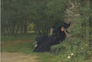 The Repose by Jan van Beers