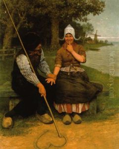 Het Aanzoek by Jan van Beers