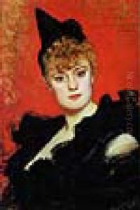 Portrait De Georgette by Jan van Beers