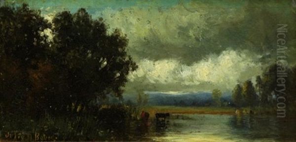 Landscape With Cattle - view 1