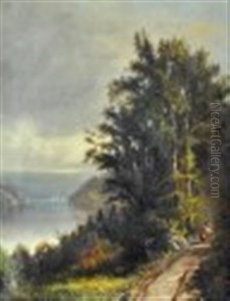 A Hudson River Scene - Possibly Near Constitution Island - view 1