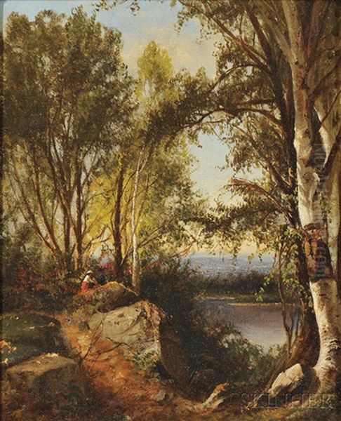 Hudson River School Landscape - view 1
