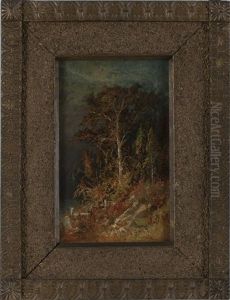 Hillside In Autumn by Julie (Hart) Beers