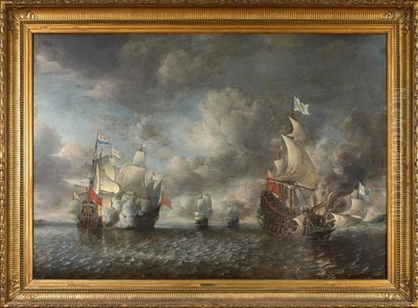 Scene Of Naval Battle - view 1