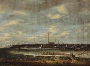 Vue De Riga by Jan Abrahamsz. Beerstraten
