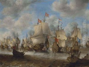 Le Navire Brederode A La Bataille De Sheveningen