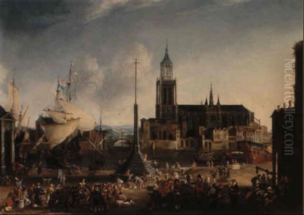 Dutch Harbour Scene - view 1