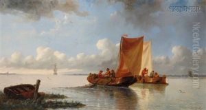 Pulling In The Nets by Albertus Van Beest