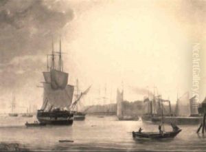 In Harbour by Albertus Van Beest