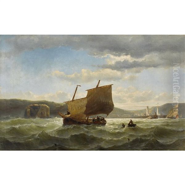 Segelschiffe An Der Kuste - view 1