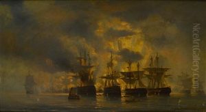 Forcing Of The Straits Of Shimonoseki by Jacob Eduard Heemskerck van Beest
